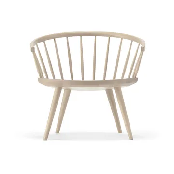 Chaise lounge Arka chêne - Vernis mat clair - Stolab