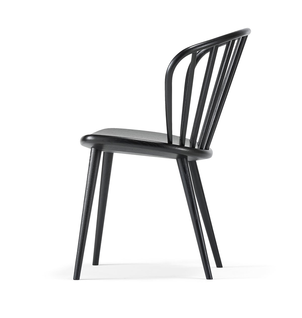Stolab Chaise Miss Holly noir 52 | Design Scandinave | Chaises | Noir