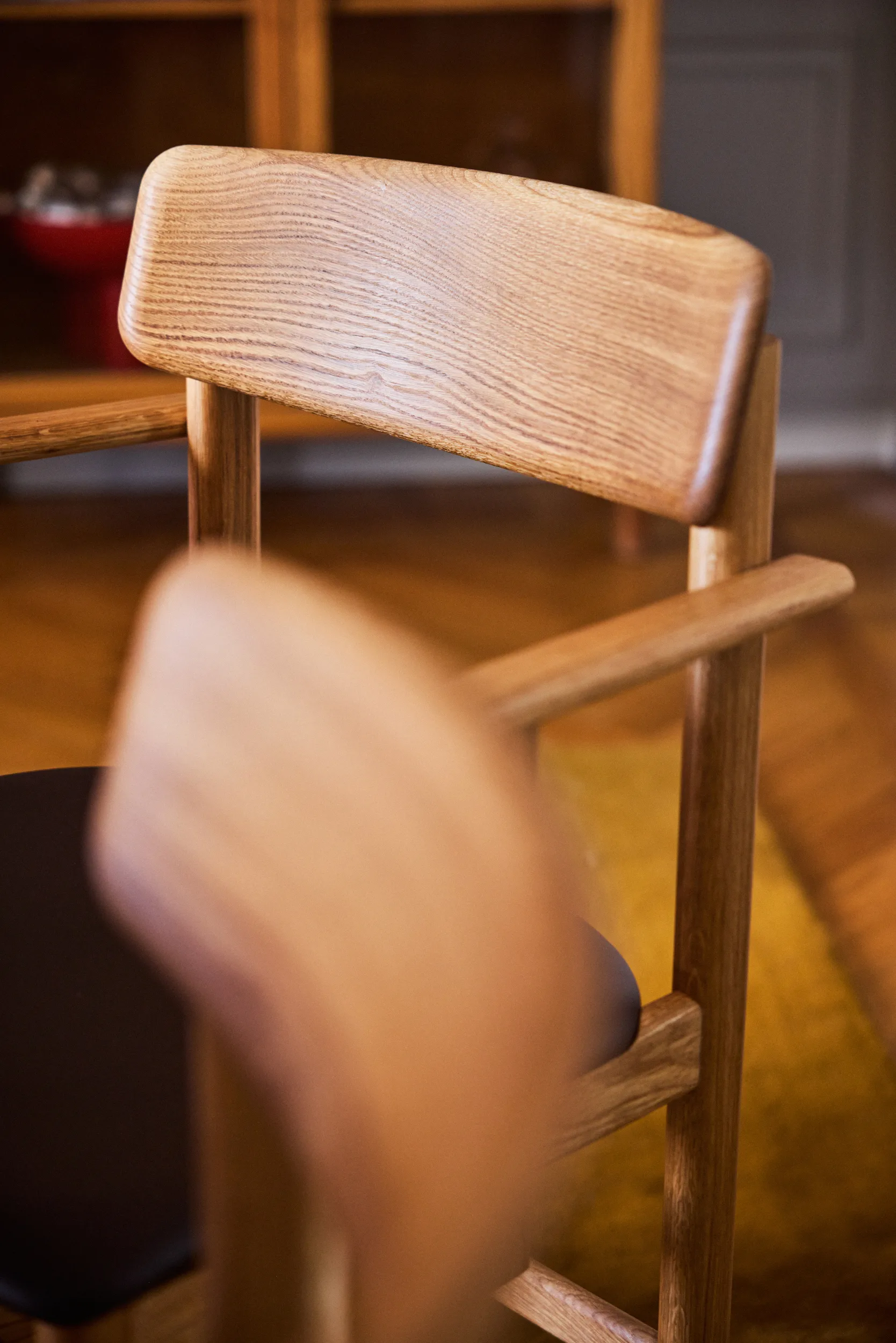 Chaise Pal, Chêne naturel huilé - Elmosoft 93129 Stolab