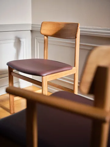 Chaise Pal - Chêne naturel huilé - Elmosoft 93129 - Stolab