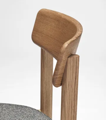 Chaise Pal - Chêne naturel huilé - Tornado V3576/02 - Stolab
