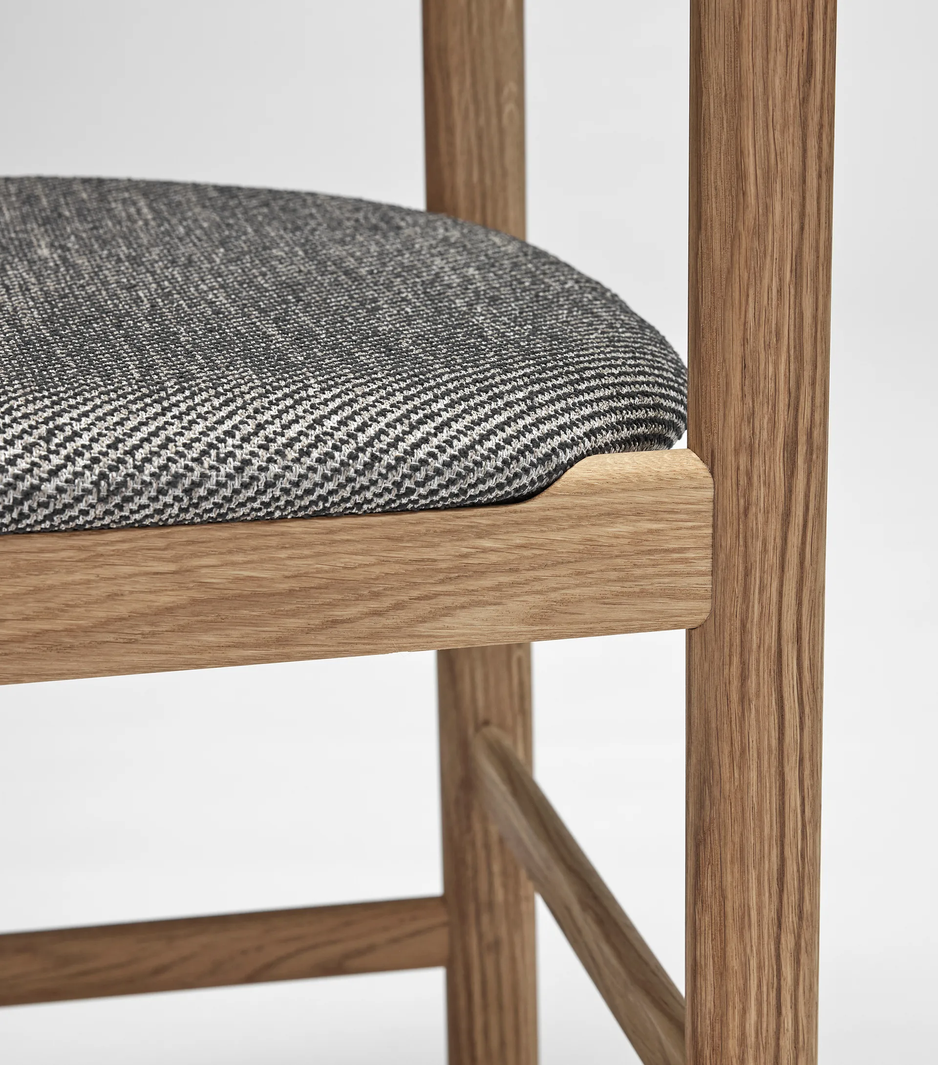 Chaise Pal, Chêne naturel huilé - Tornado V3576/02 Stolab