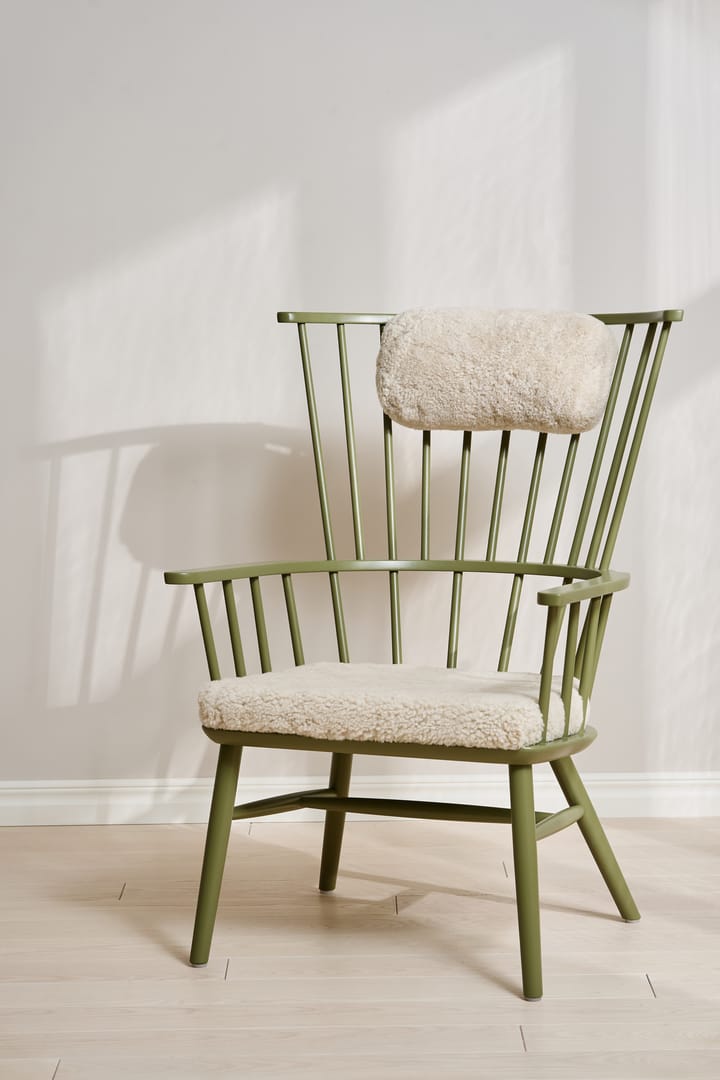 Coussin & coussin pour le cou Henriette Olive vert-Moonlight Stolab