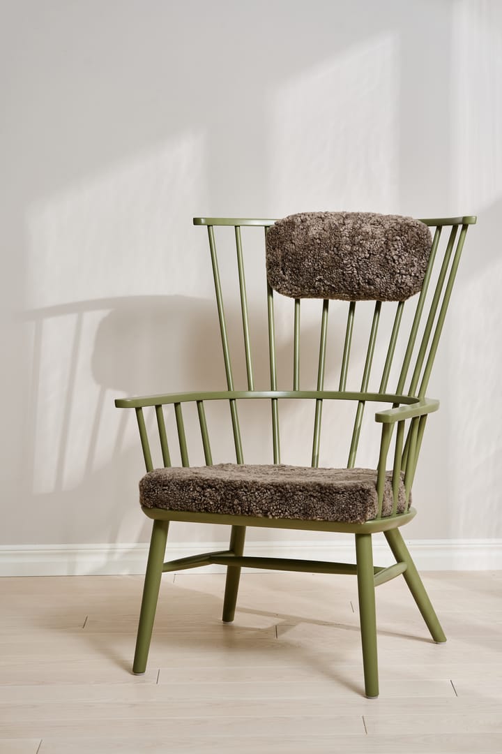 Coussin & coussin pour le cou Henriette Olive vert-Sahara Stolab