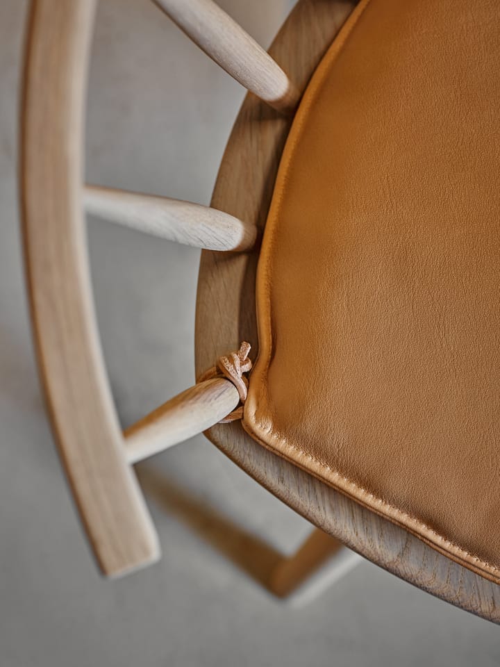 Coussin de chaise Arka elmotique - Cognac - Stolab