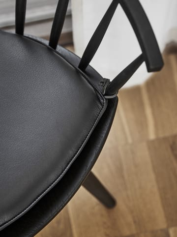 Coussin de chaise Arka elmotique - Noir - Stolab