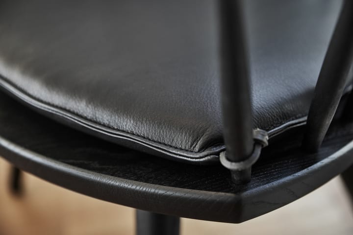 Coussin de chaise Arka elmotique - Noir - Stolab