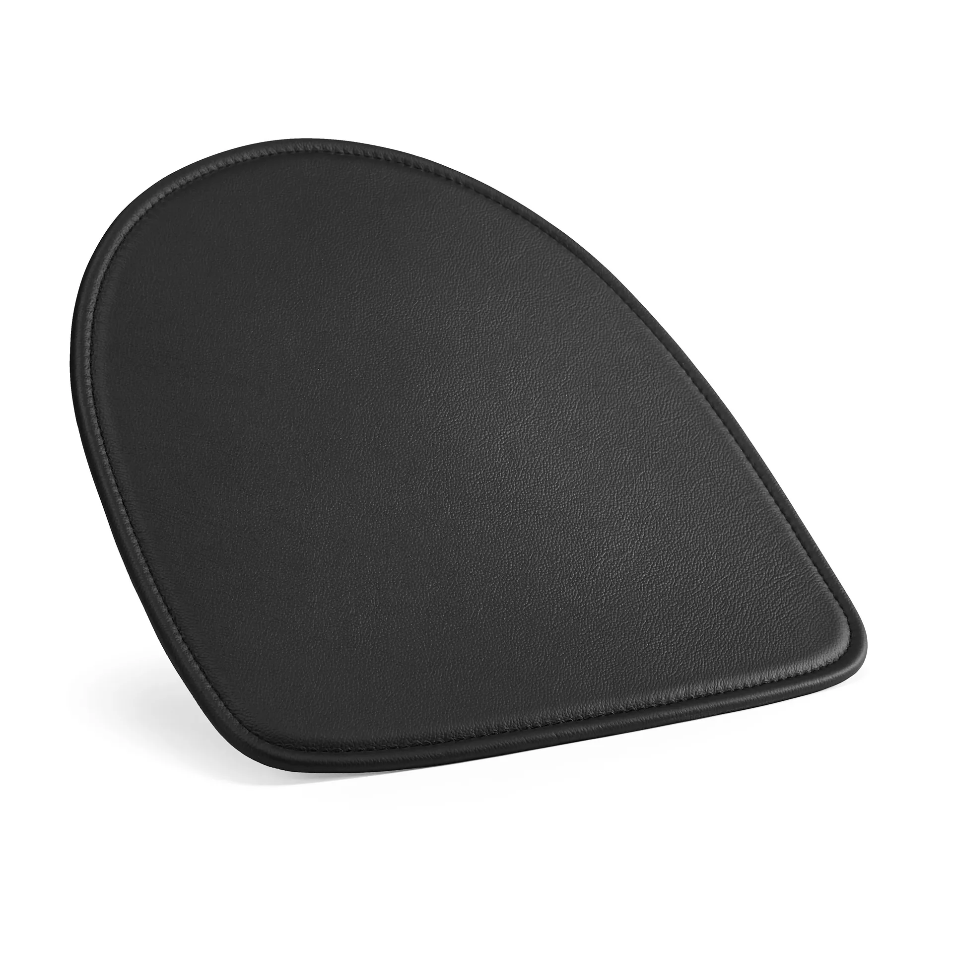 Coussin de chaise en cuir Lilla Åland/Miss Holly, Noir Stolab