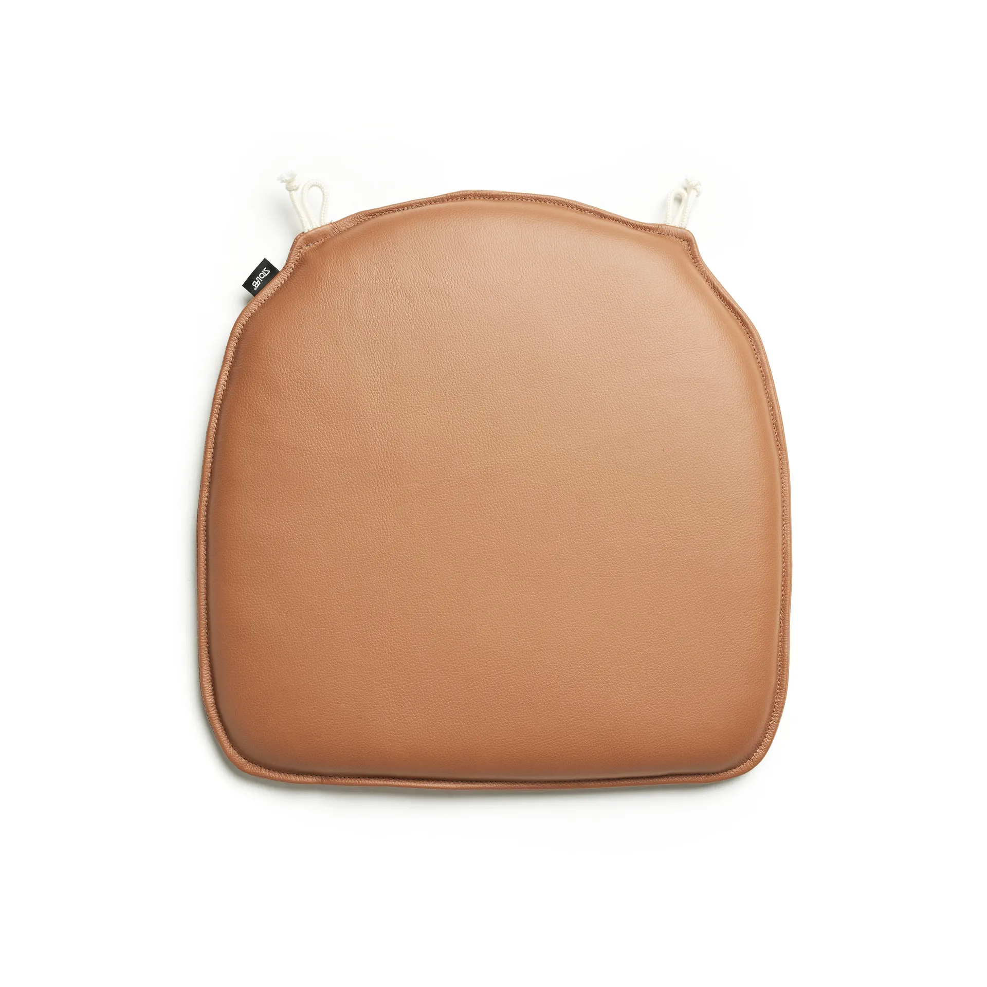 Coussin de chaise Lilla Åland, Cuir Sörensen ultra brandy Stolab