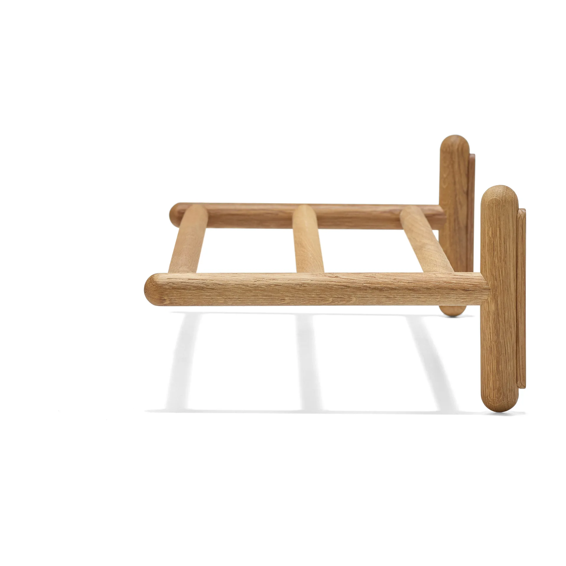 Étagère à chapeaux/chaussures Miss Holly 48 cm, Huile naturelle Stolab