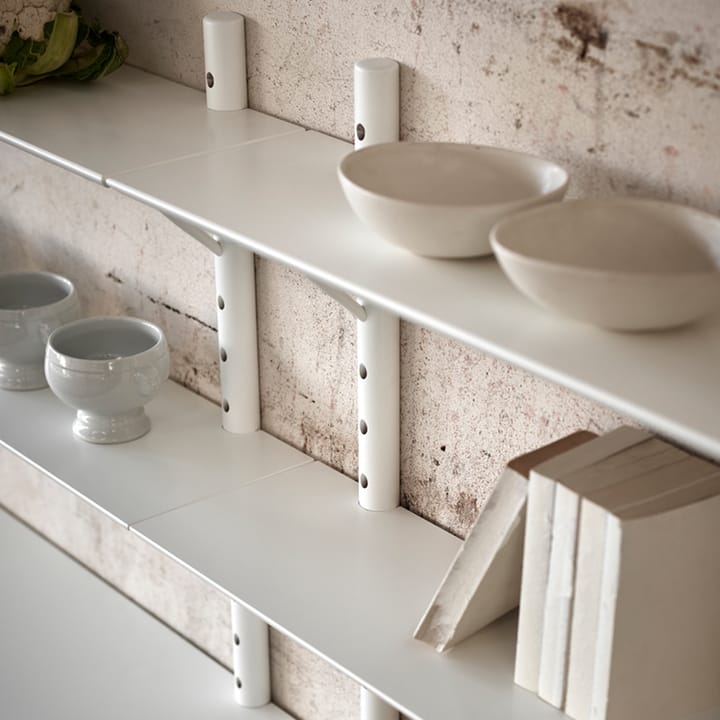 Étagère murale Ikon, bouleau laqué mat clair, profondeur 21 cm Stolab