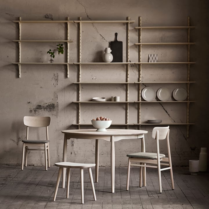 Étagère murale Ikon, bouleau laqué mat clair, profondeur 21 cm Stolab