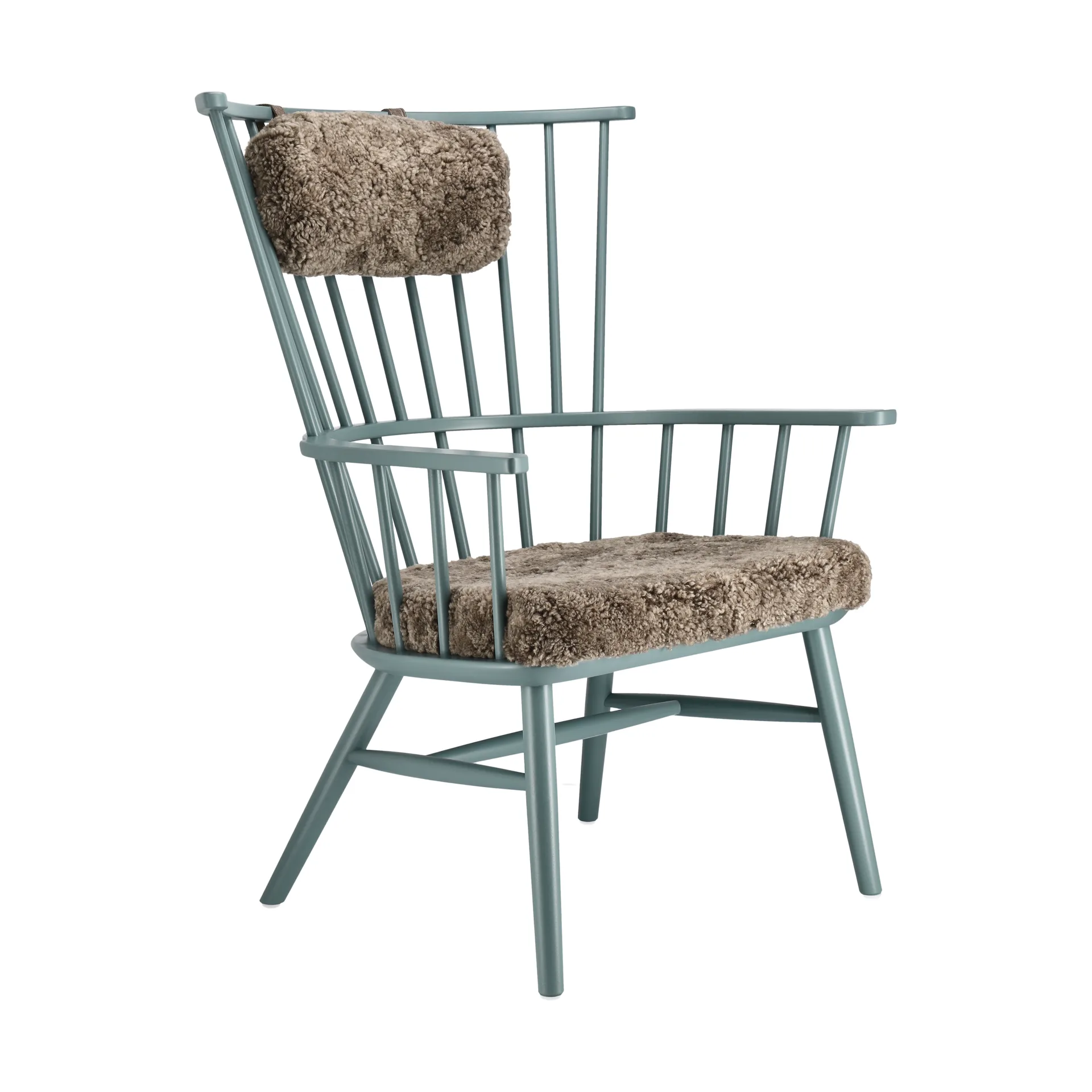 Fauteuil coussin & coussin pour le cou Henriette Brume-Sahara Stolab