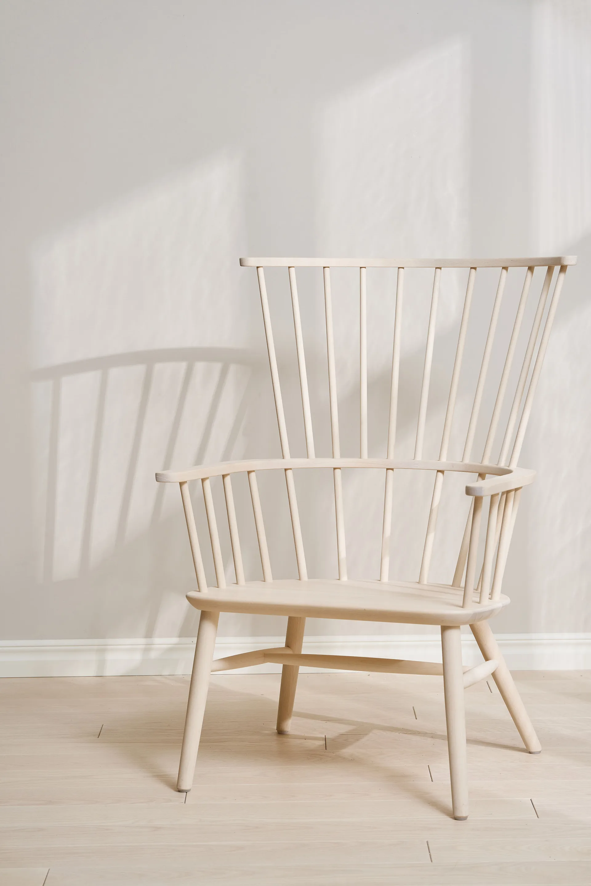 Fauteuil coussin & coussin pour le cou Henriette Huile blanche-Espresso,  Stolab