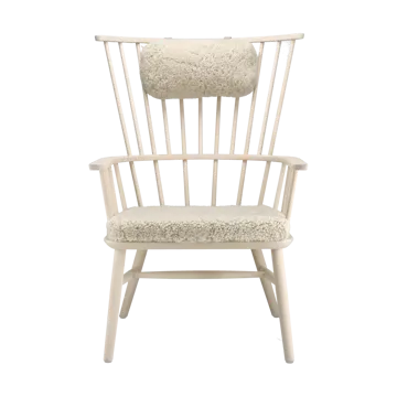 Fauteuil coussin & coussin pour le cou Henriette Huile blanche-Moonlight - Stolab