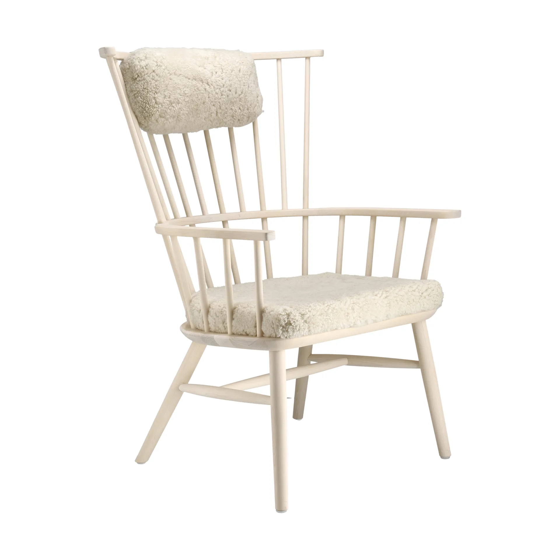 Fauteuil coussin & coussin pour le cou Henriette Huile blanche-Moonlight,  Stolab