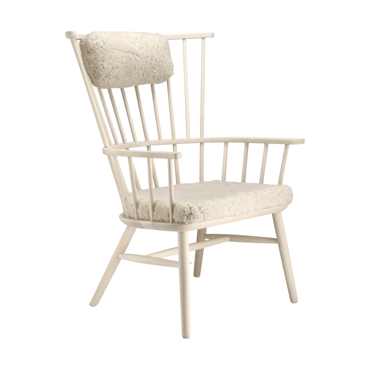 Fauteuil coussin & coussin pour le cou Henriette Huile blanche-Moonlight Stolab