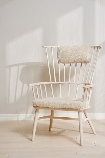 Fauteuil coussin & coussin pour le cou Henriette Huile blanche-Moonlight - undefined - Stolab