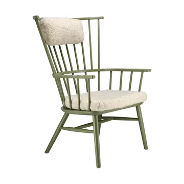 Fauteuil coussin & coussin pour le cou Henriette Olive vert-Moonlight - Stolab
