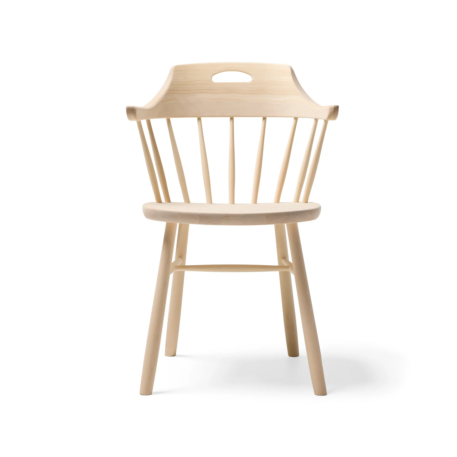 Fauteuil Småland, Laque mate claire Stolab