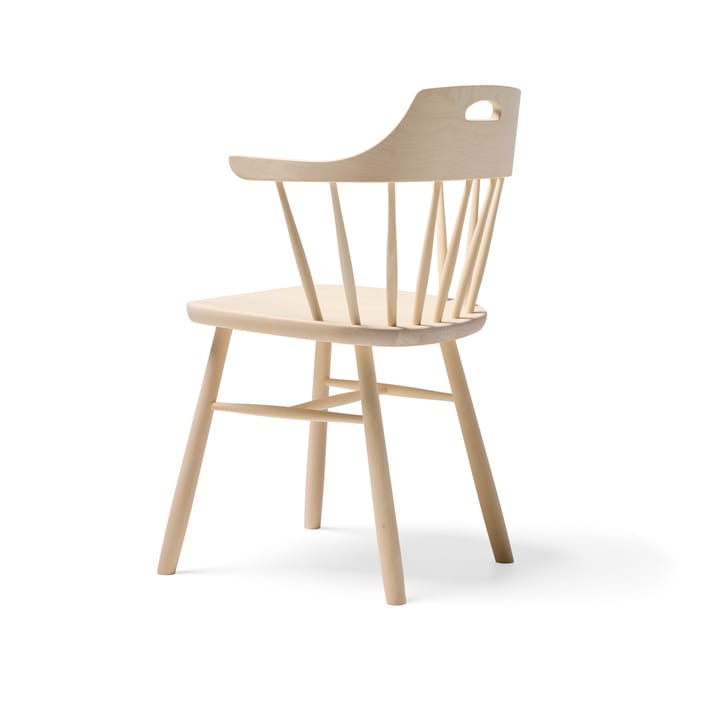 Fauteuil Småland, Laque mate claire Stolab