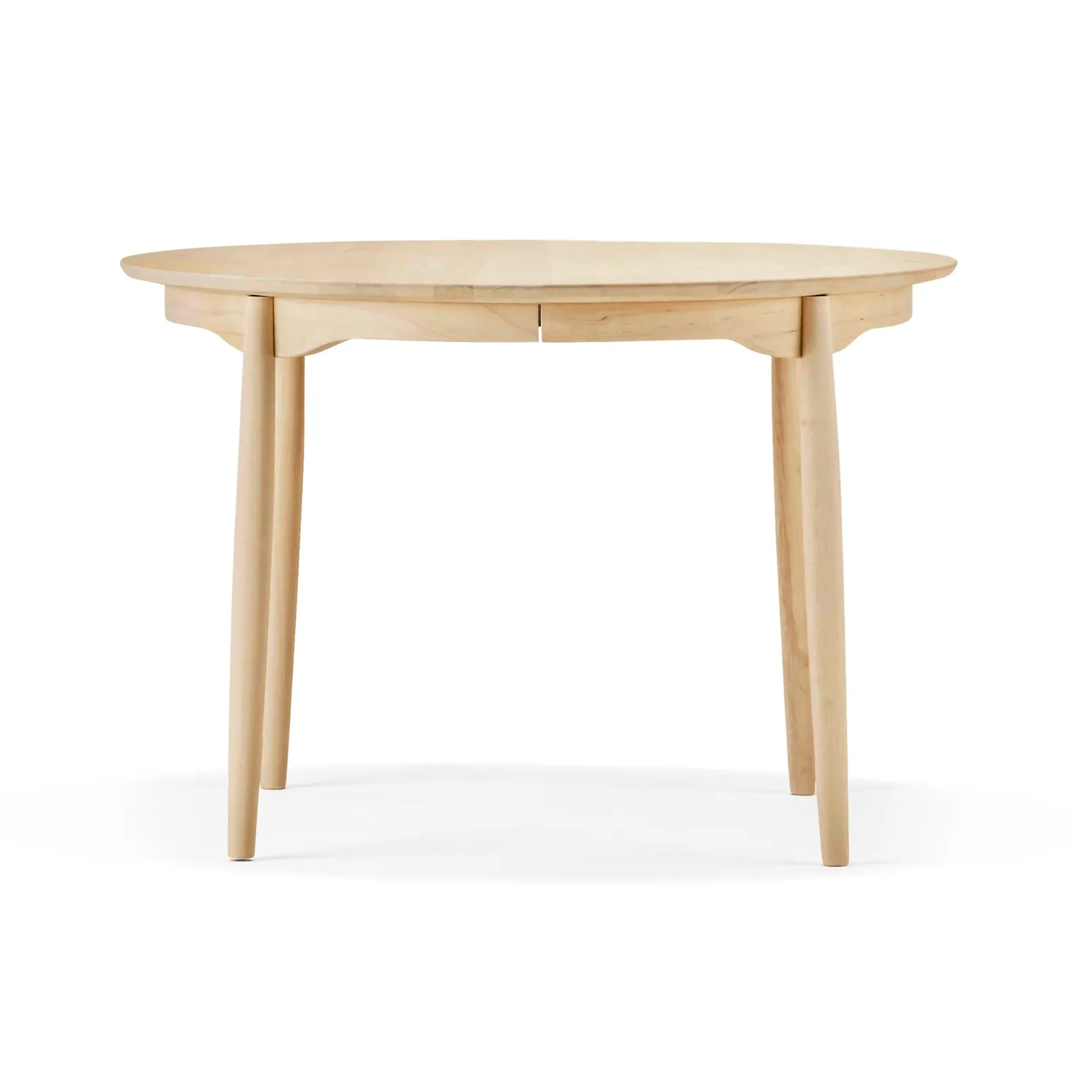 Table à manger divisible Carl Ø115 cm, Manger huilé naturel Stolab