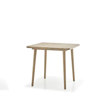 Table à manger Miss Tailor 90x90x73 cm - chêne huilé naturel - Stolab
