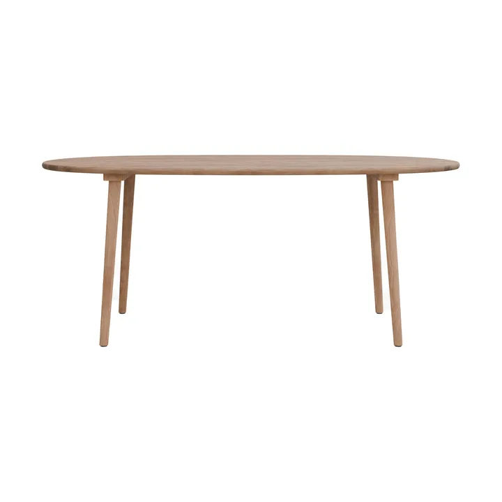 Table à manger Miss Tailor - Chêne naturel huilé, 180x90 cm - Stolab