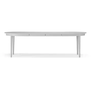 Table à manger Vardags 160x100 cm - Bouleau gris clair 51, 2 rallonges - Stolab