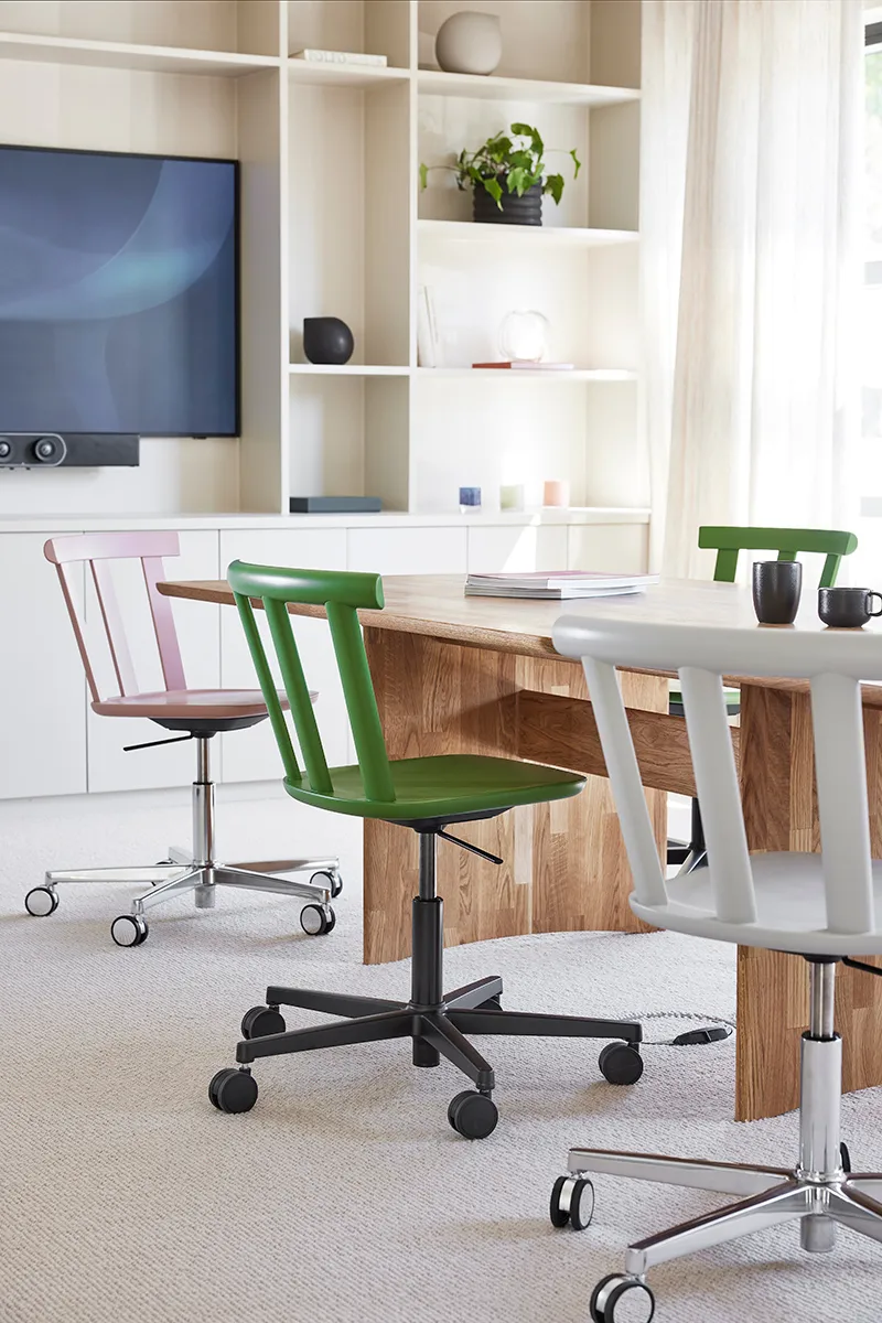 Table Alt 90x245 cm en chêne, Huile naturelle Stolab