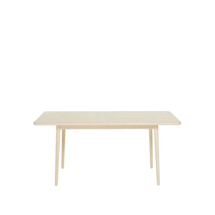 Table Miss Holly 175x100 cm - bouleau laqué mat clair, 1 rallonge - Stolab
