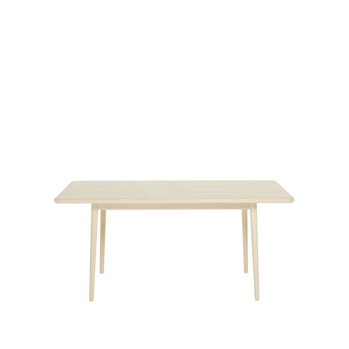 Table Miss Holly 175x82 + 1 rallonge 50 cm - bouleau laqué mat clair - Stolab