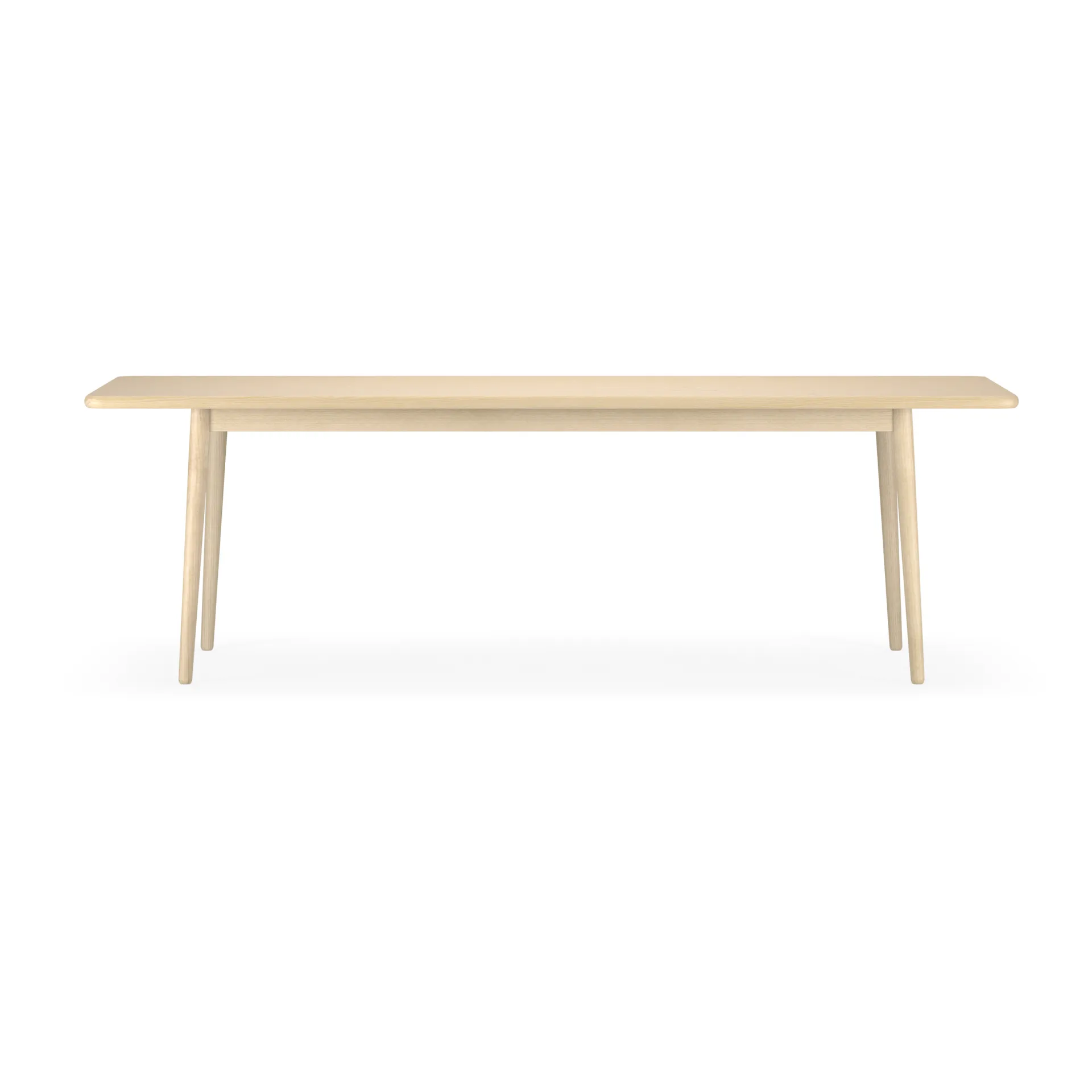 Table Miss Holly 235x100 cm, Bouleau huilé naturel, 1 rallonge Stolab