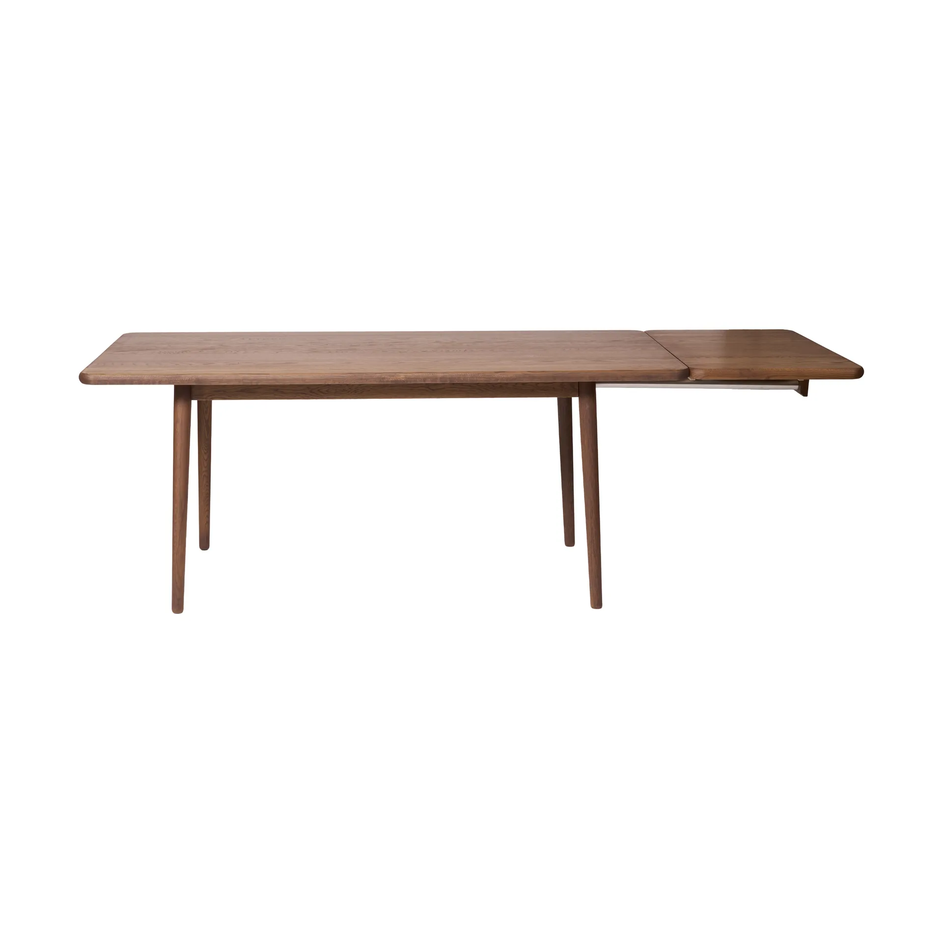 Table Miss Holly Special Edition 175x82 cm + 1 rallonge 50 cm, Chêne Chocolat huile Stolab