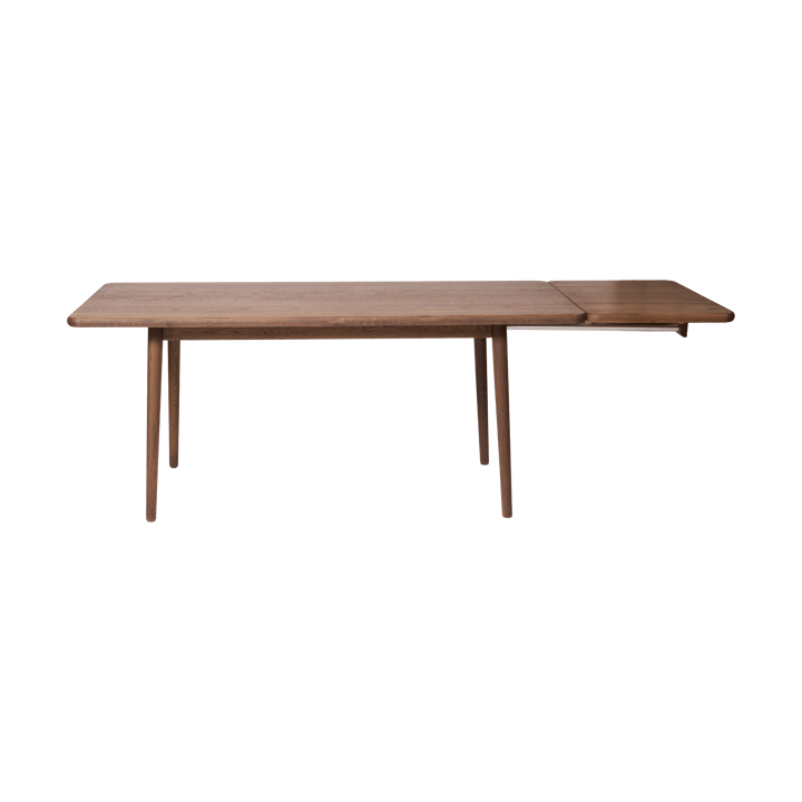 Table Miss Holly Special Edition 175x82 cm + 1 rallonge 50 cm, Chêne Chocolat huile Stolab