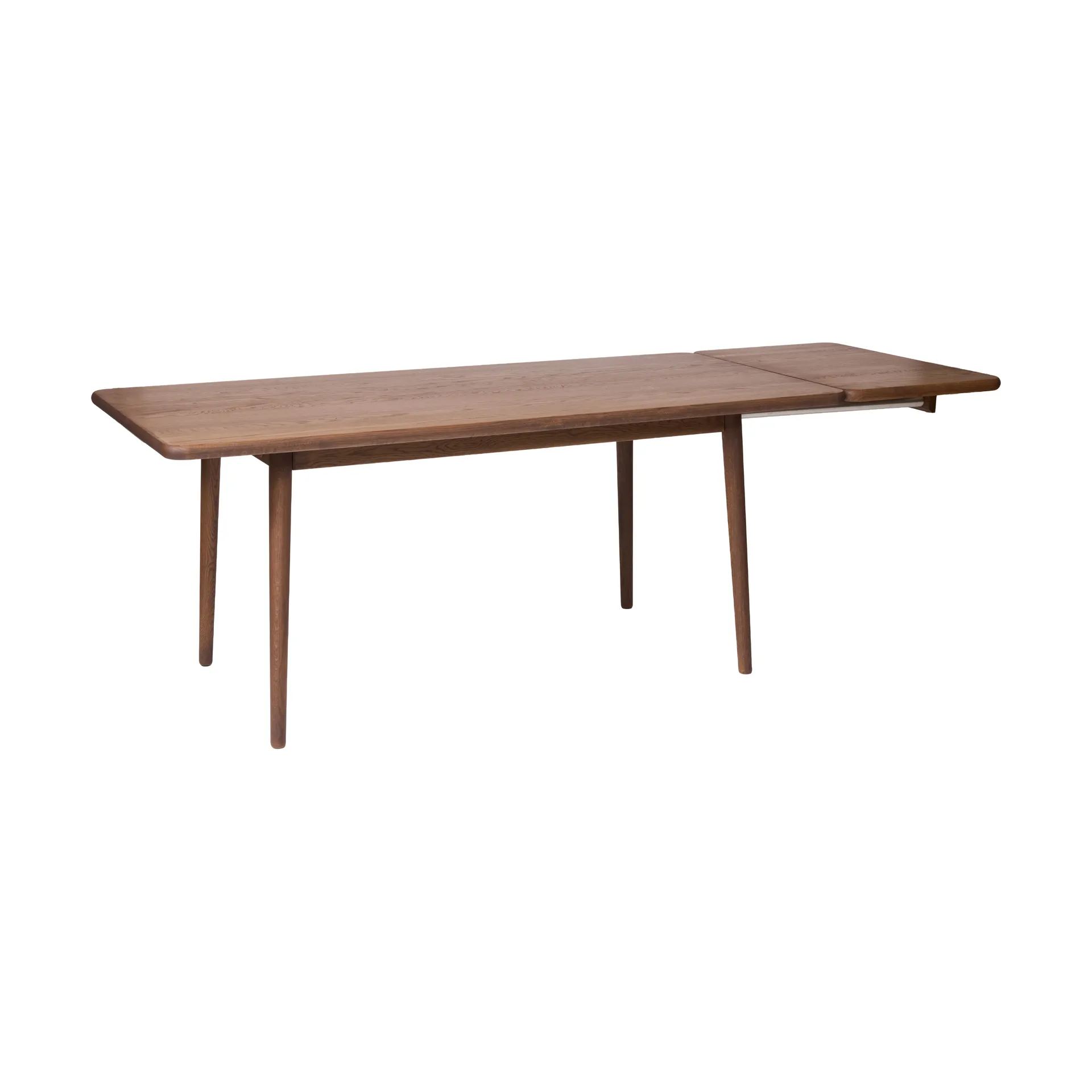 Table Miss Holly Special Edition 175x82 cm + 1 rallonge 50 cm, Chêne Chocolat huile Stolab