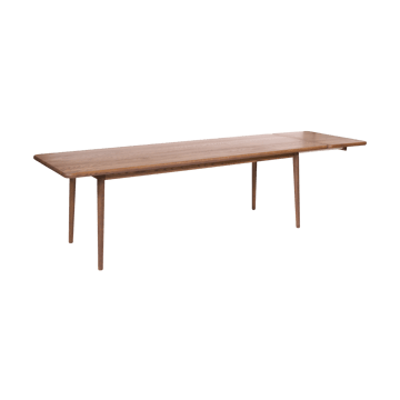 Table Miss Holly Special Edition 235x82 cm + 1 rallonge 50 cm - Chêne Chocolat huile - Stolab
