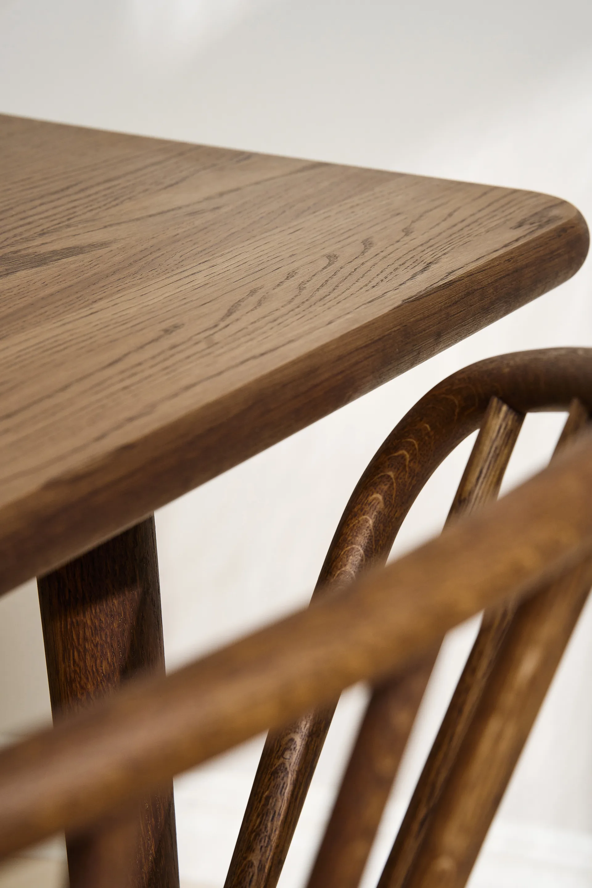 Table Miss Holly Special Edition 235x82 cm, Chêne Chocolat huile Stolab