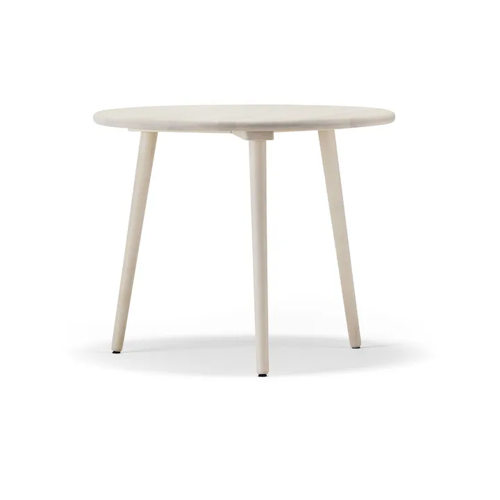 Table Miss Tailor Ø90 cm - Bouleau laqué mat clair - Stolab