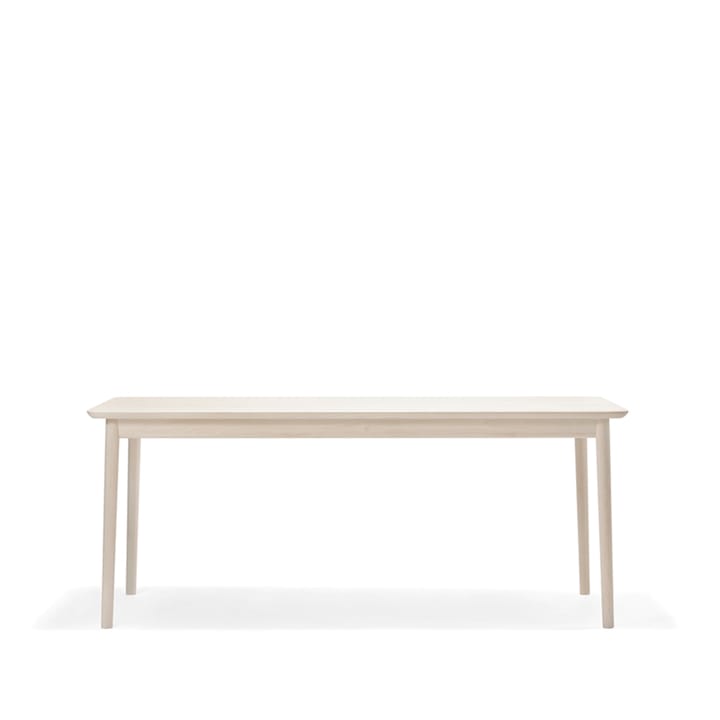 Table Prima Vista - bouleau laqué mat clair-180 cm-1 rallonge - Stolab