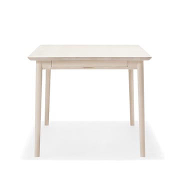 Table Prima Vista - bouleau laqué mat clair-180 cm-1 rallonge - Stolab