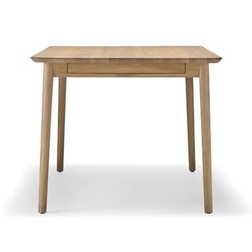 Table Prima Vista - chêne huilé naturel-120 cm-1 rallonge - Stolab