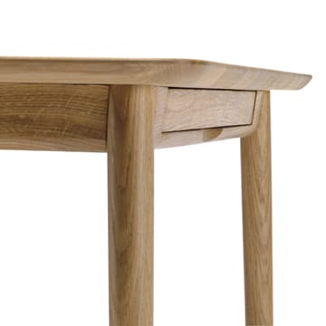 Table Prima Vista - chêne huilé naturel-120 cm-1 rallonge - Stolab