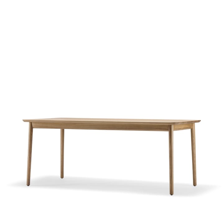 Table Prima Vista - chêne huilé naturel-120 cm-1 rallonge - Stolab