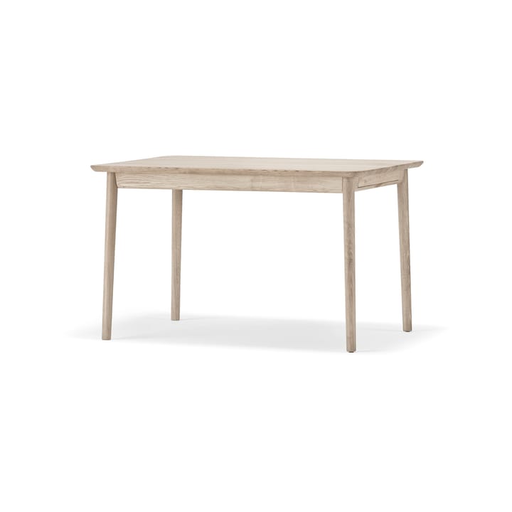 Table Prima Vista - Chêne laqué mat clair-120 cm-1 rallonge - Stolab