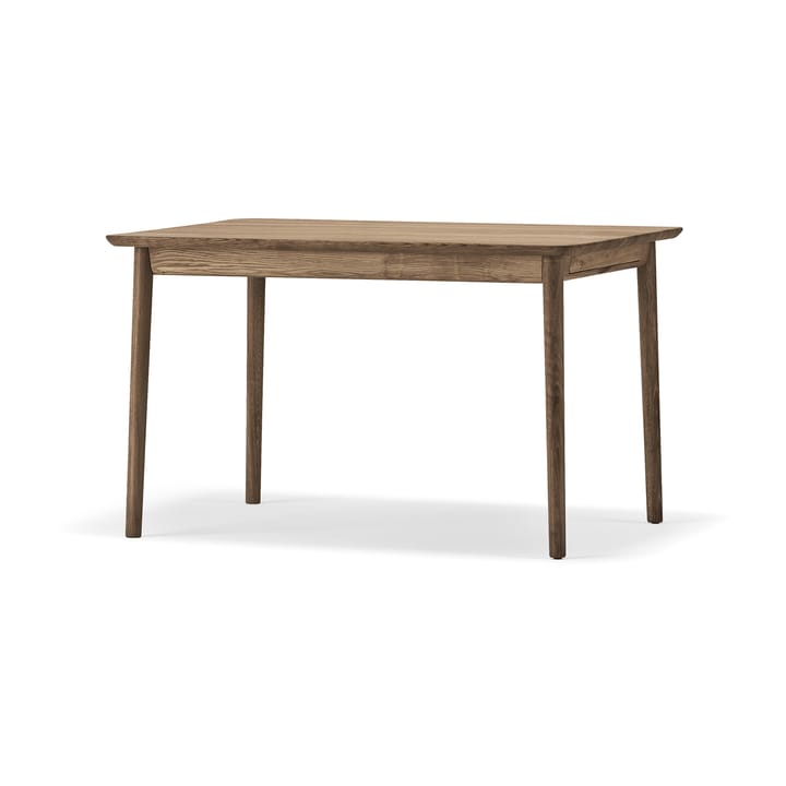 Table Prima Vista - Smoked oak 120x90 cm, 1 rallonge incluse - Stolab