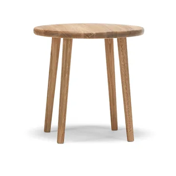 Tabouret Miss Button - chêne huilé naturel, bas - Stolab