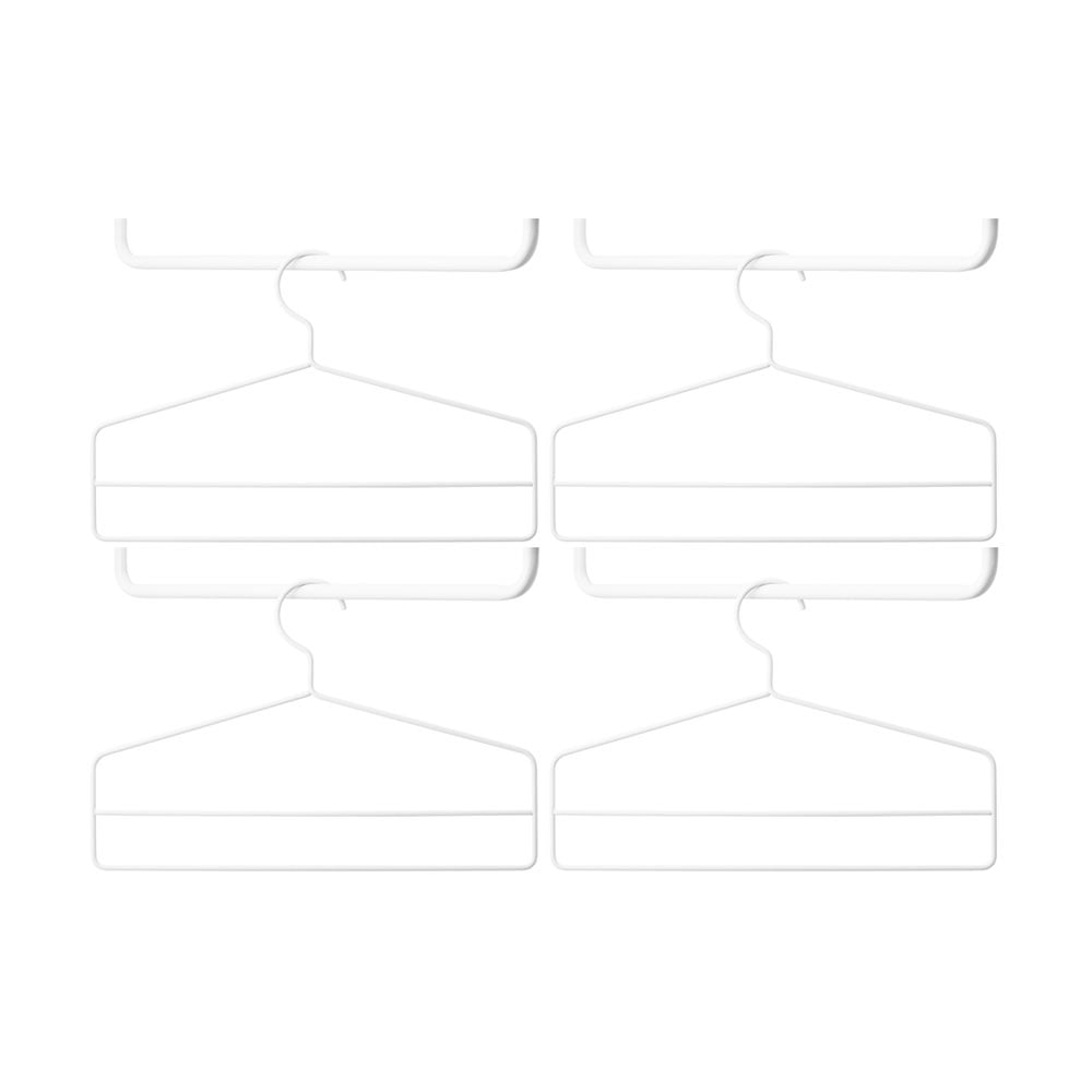 String Cintre String lot de 4 Blanc | Design Scandinave | Cintres & portants | Blanc