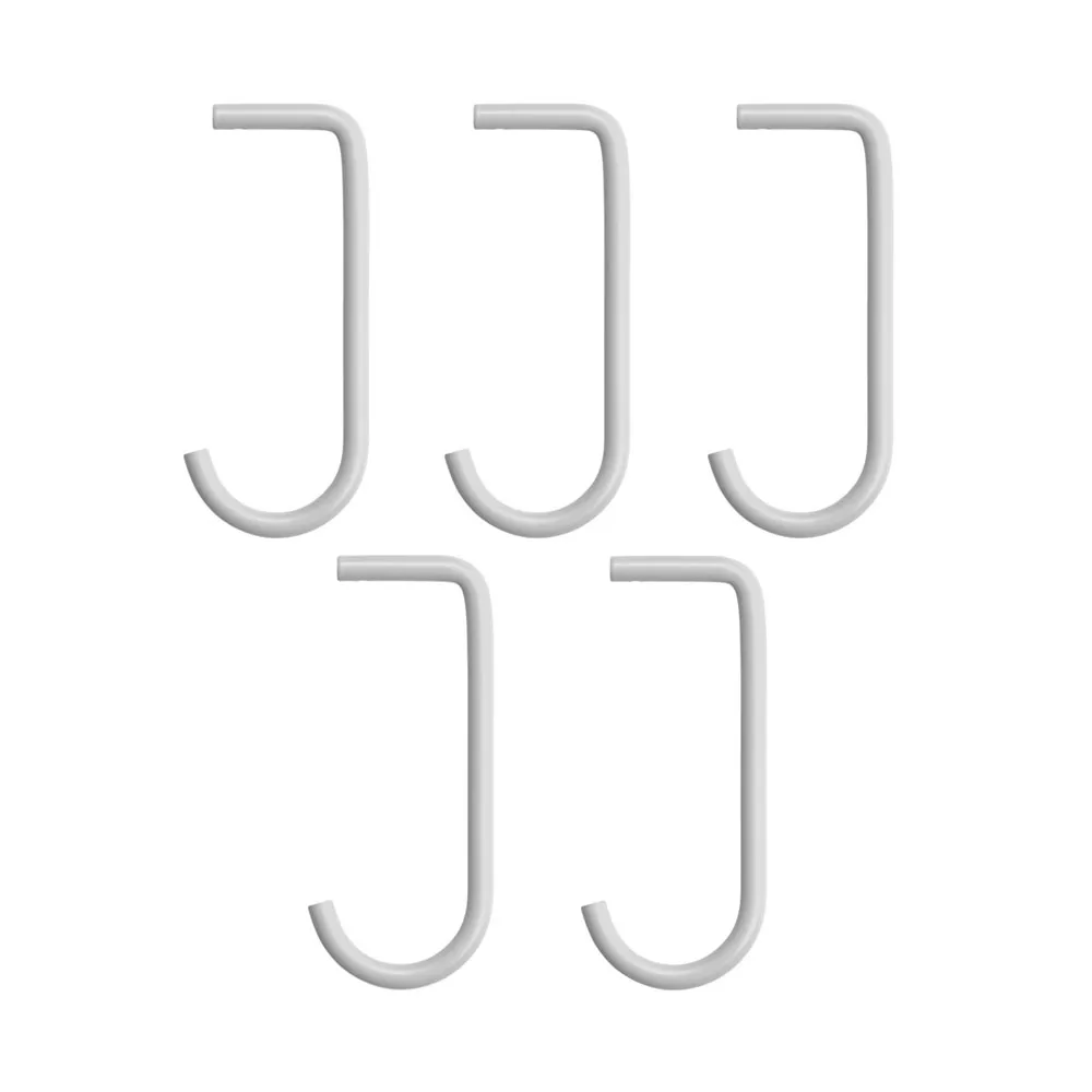 Crochet en J String lot de 5, Gris String
