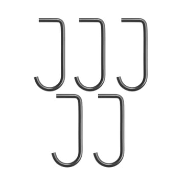 Crochet en J String lot de 5 - Noir - String